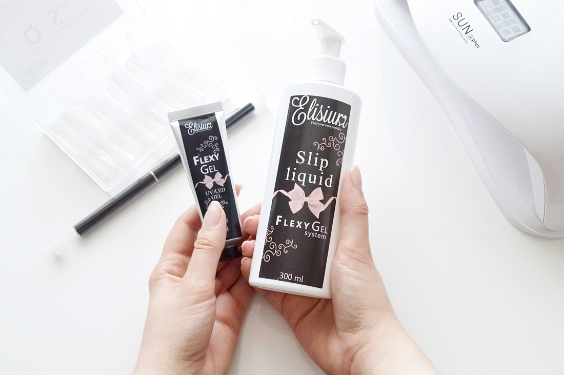 przedłużanie paznokci elisium flexy gel